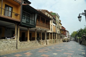 In der Altstadt von Avilés