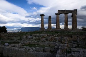 Reste des Apollon-Tempels