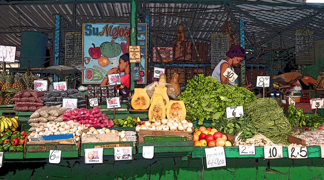 Markt in Central Havanna