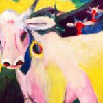 Ernst Ludwig Kirchner (1880-1938) Die weiße Kuh, 1920 1937 aus der Städtischen Kunstsammlung Chemnitz beschlagnahmt (Hamburger Kunsthalle)