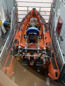 Das Hightech Rettungsboot des RNLI in Portishead