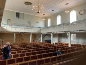 Die Konzerthalle St. George’s Brandon Hill lässt noch gut die ehemalige Kirche erkennen