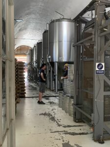 Blick in die Hércules Brauerei