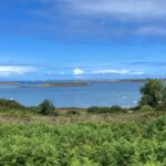 Blick von Poul Cansot zum Leuchtturm Ile Vierge