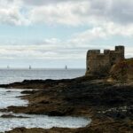 Fort an der Hafenausfahrt von Falmouth