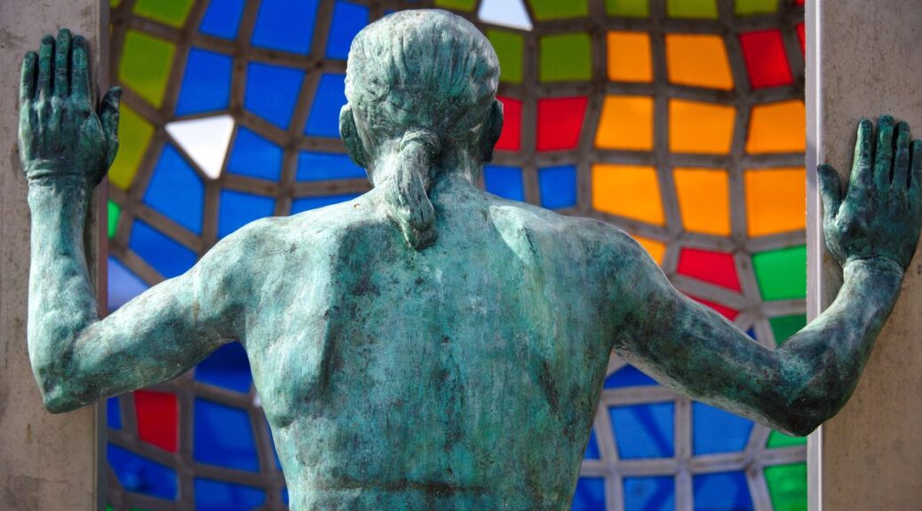 Statue für die Hafenarbeiter von Brest