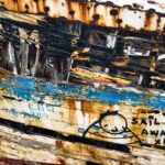 Verrottende Fischerboote in Camaret sur Mer