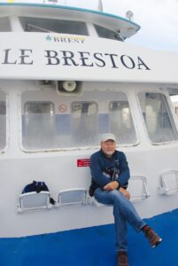 Auf dem Vorschiff der La Brestoa