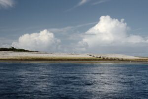 Häuser auf der Île de Quemenès