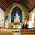 Die Kapelle hat eine ehemals viel größere Kirche ersetzt