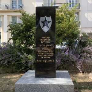 Militärgeschichte begegnet einem hier überall auch in der Innenstadt beim Einkaufen