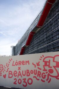 Mit der Wiedereröffnung des Centre Pompidou ist wohl erst 2030 zu rechnen - schade!