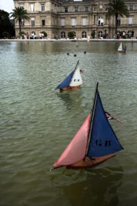 Modellboote im Jardin du Luxembourg