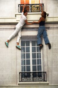 Fensterln als neue Sportart - oder?